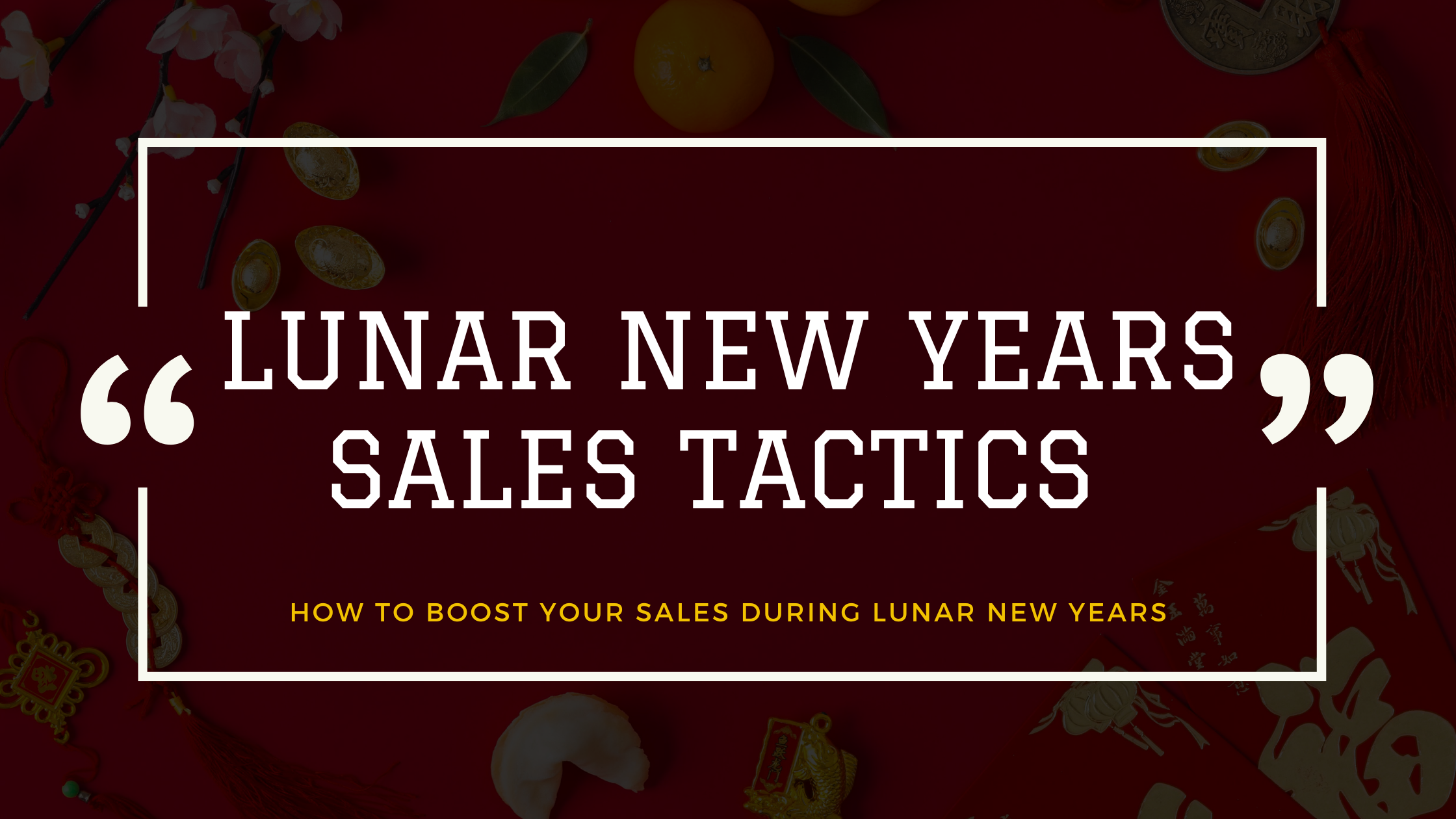 Sales Boost During Chinese New Years